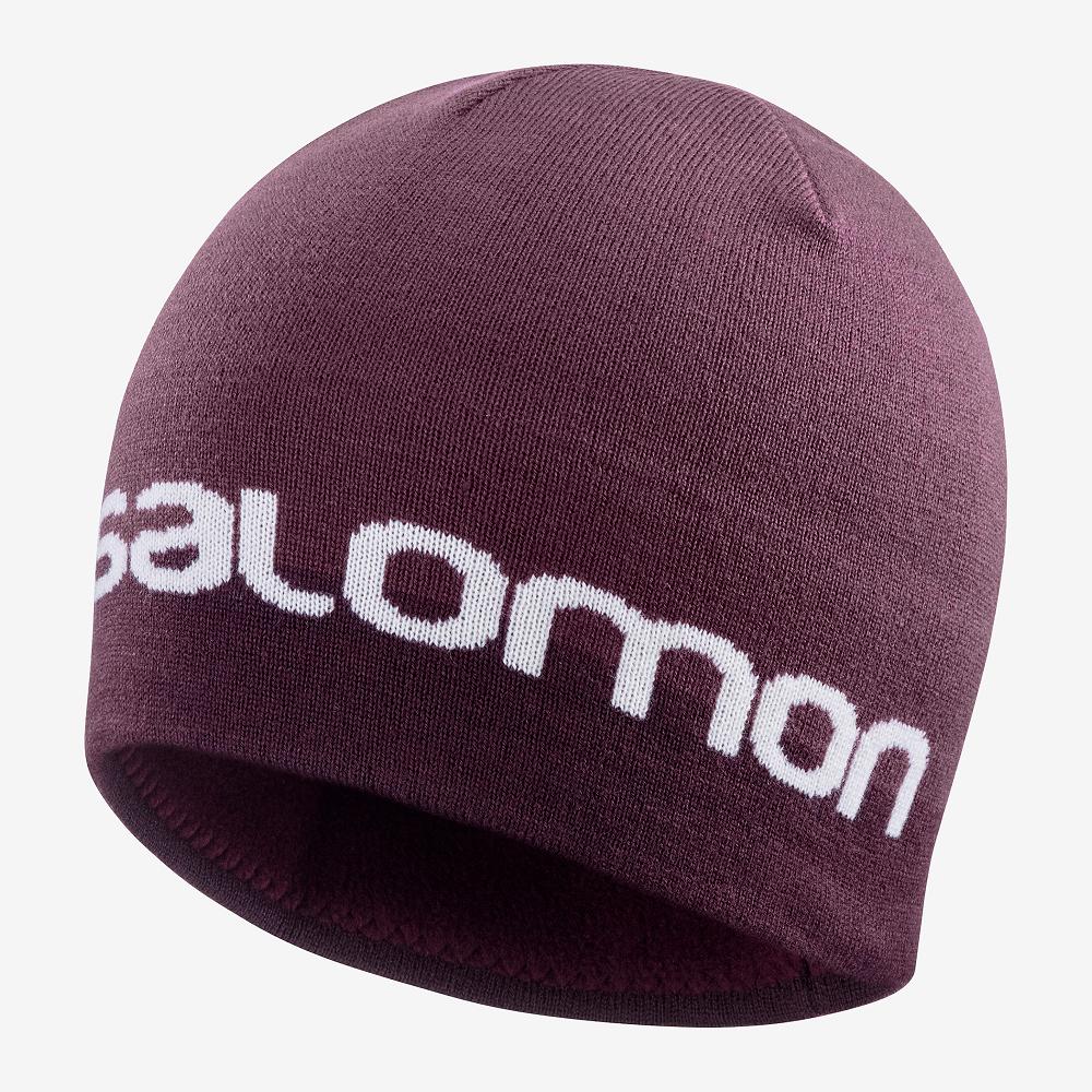 Salomon Singapore Mens Hats - GRAPHIC Purple | 17938-FPOA